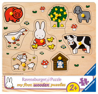 Outlet price €15.99 - Nijntje houten puzzel