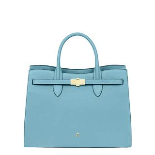 Farah handbag in Aquamarine Blue and Cosmic Blue